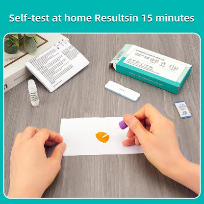 H. Pylori Helicobacter Pylori Stool 3 Test Kit, 10-15 Minutes, Highly Accurate, Easy to Use, Home Testing, No Lab Visit Required - Maple Wellness Supplements
