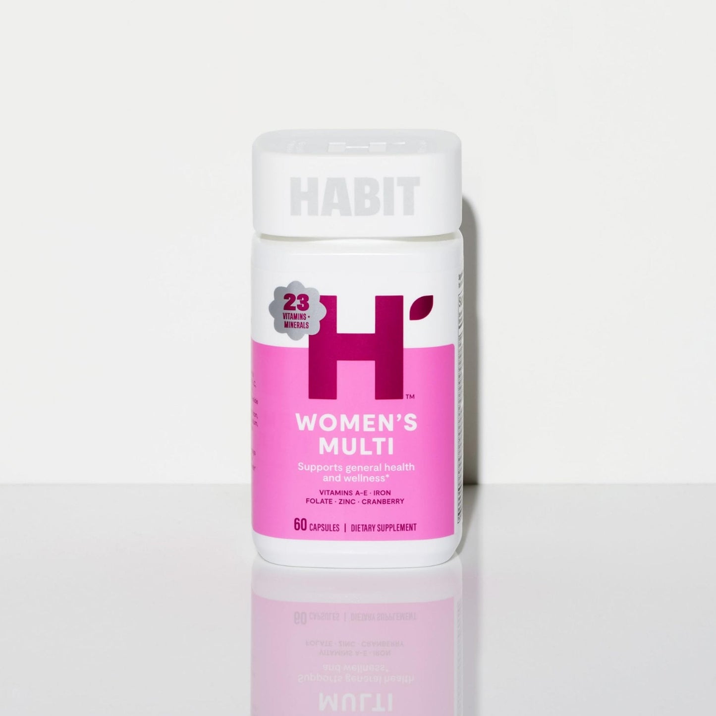 Habit Womens Multi Supplement (60 Capsules) - New Look, Supports General Health & Wellness, 23 Essential Vitamins and Minerals, Fruit extracts - Maple Wellness Supplements