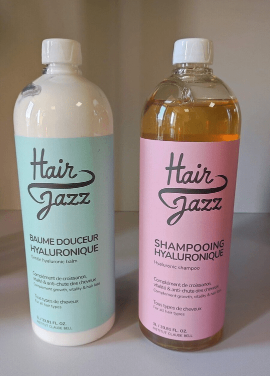 Hair Jazz SET New line of products - Shampoo 1000ml + Conditioner 1000ml - Maple Wellness Supplements