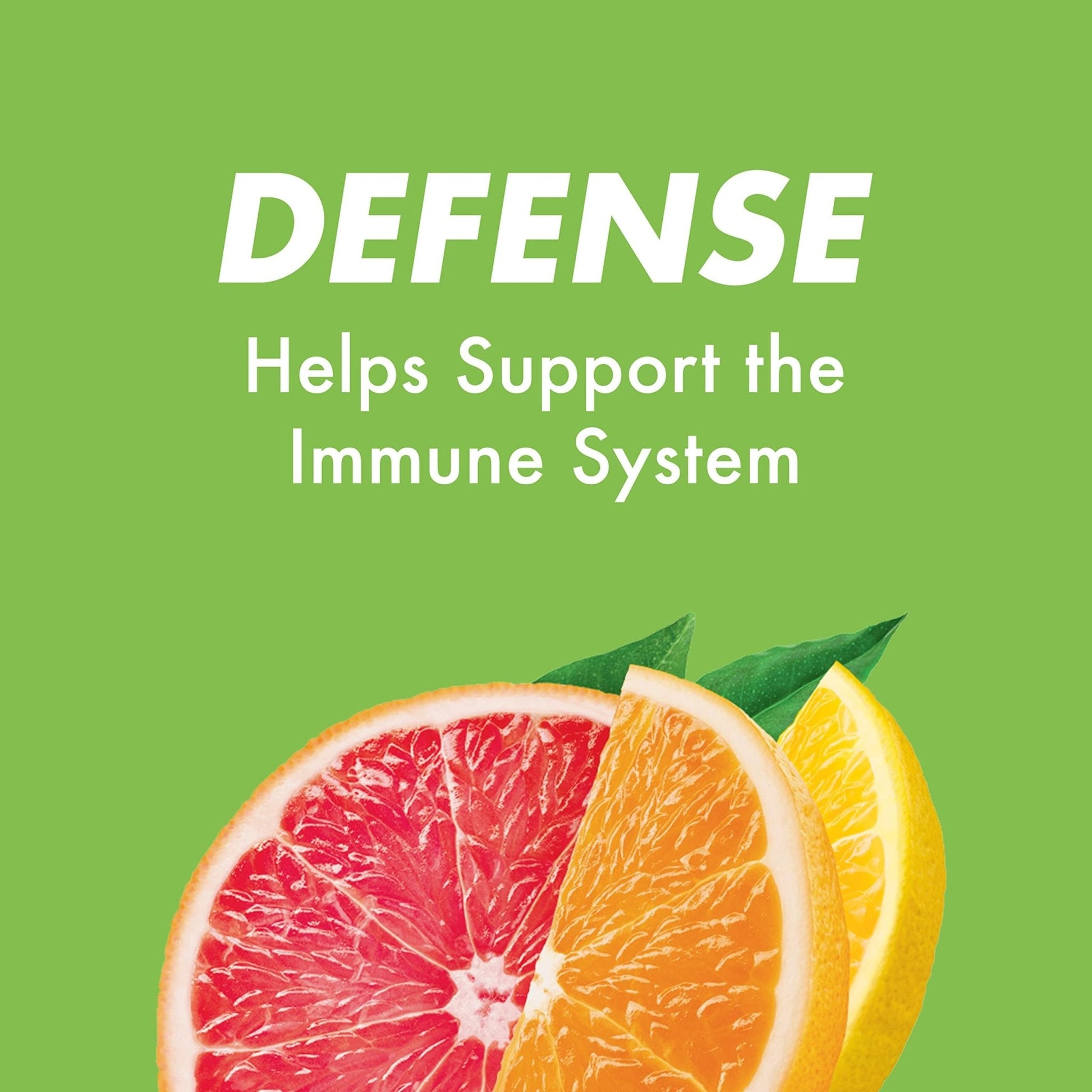 HALLS Defense Assorted Citrus Vitamin C Drops, 20 Sticks of 9 Drops (180 Total Drops) - Maple Wellness Supplements