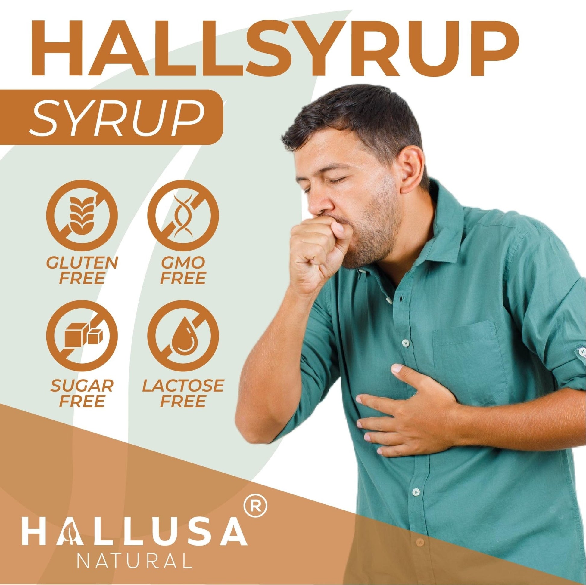 HallSyrup Herbal Supplement for Adults 4 oz – Natural Blend with Turmeric Extract 95%, Fresh Ginger Root, Pure Honey & Aloe Vera – Supports Throat Comfort, Seasonal Wellness & Everyday Vitality - Maple Wellness Supplements