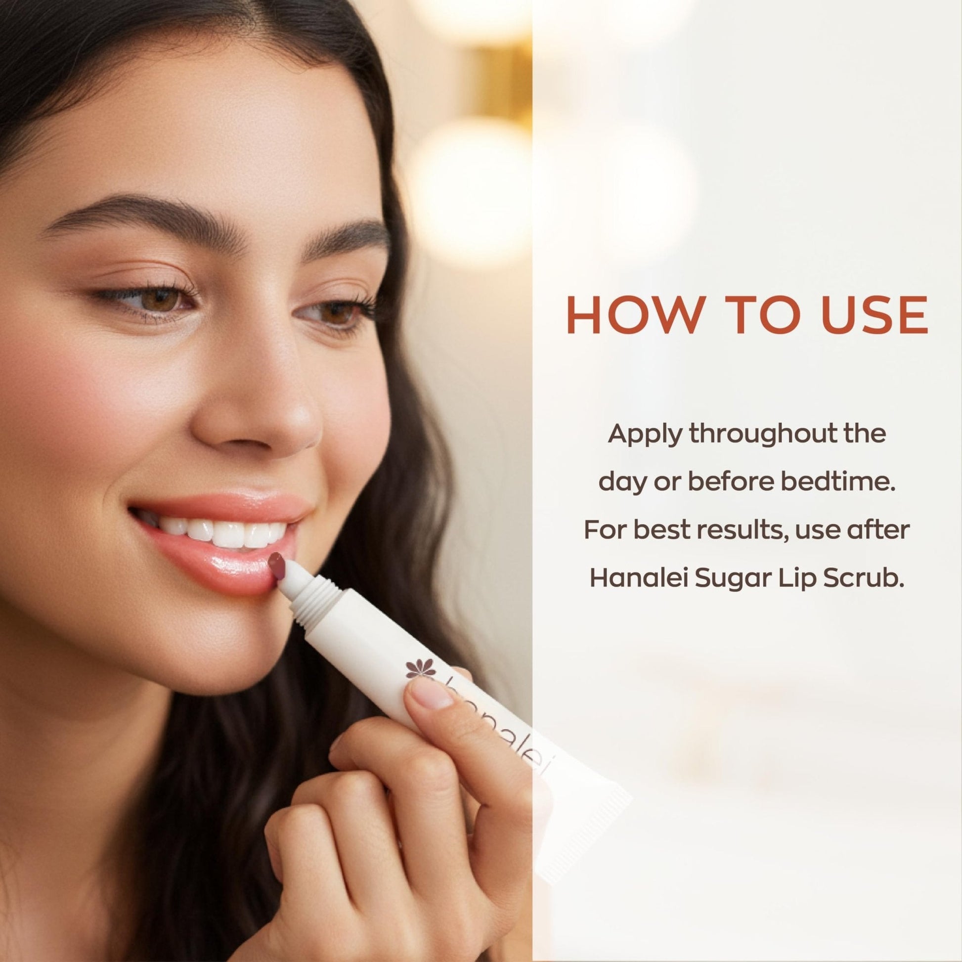 Hanalei Lip Treatment for Dry, Chapped Lips – Intensive Overnight Moisturizer with Kukui Oil - Maple Wellness Supplements