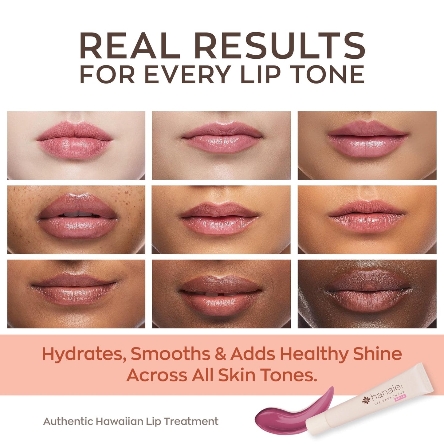 Hanalei Lip Treatment for Dry, Chapped Lips – Intensive Overnight Moisturizer with Kukui Oil - Maple Wellness Supplements