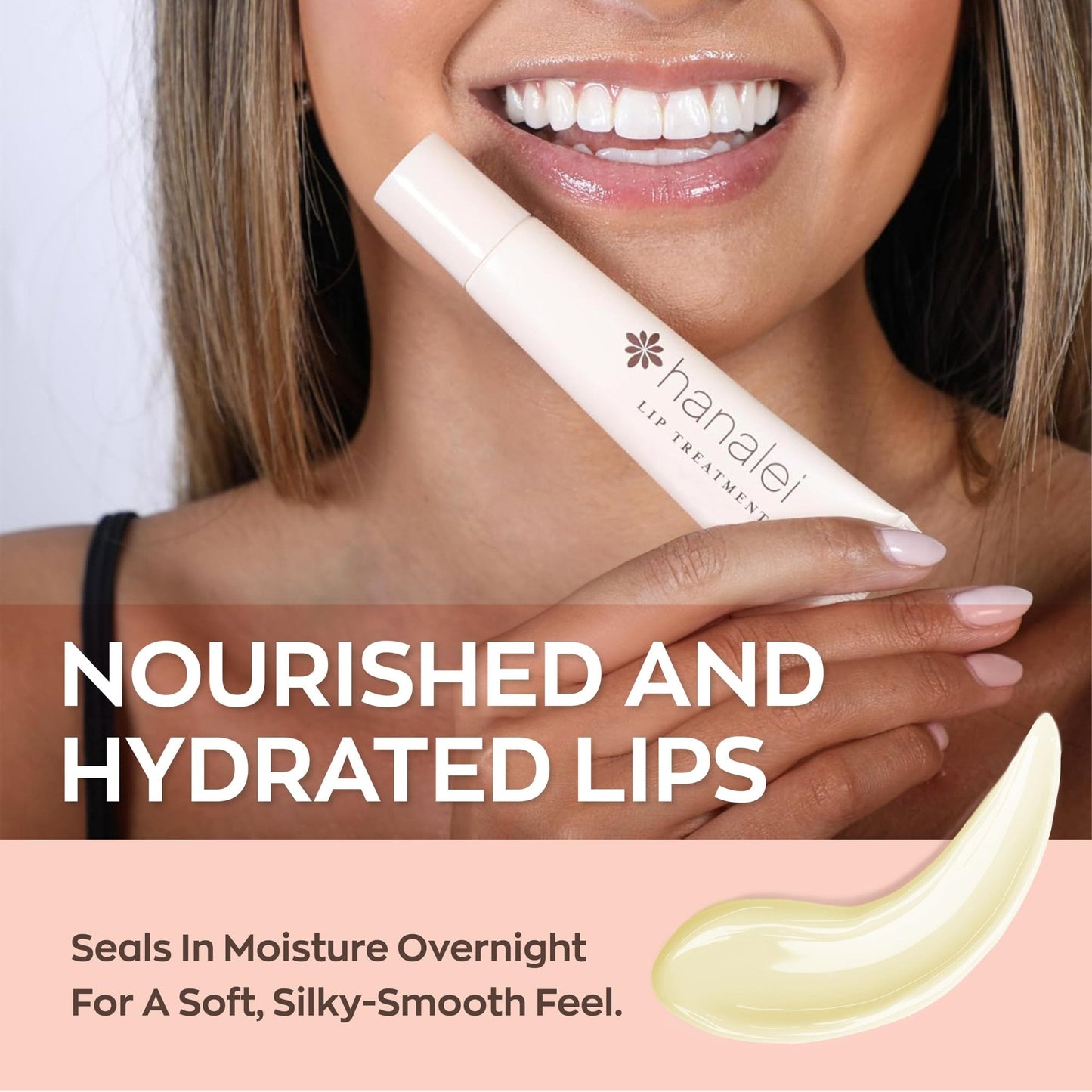Hanalei Lip Treatment for Dry, Chapped Lips – Intensive Overnight Moisturizer with Kukui Oil - Maple Wellness Supplements