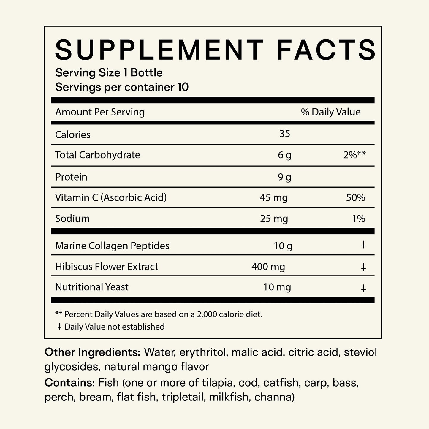 Happy Aging Marine Collagen Peptides Glow Shot 10,000mg - Liquid Collagen for Women with Liposomal Delivery - Promotes Skin Hydration, Elasticity & Radiance - Supports Hair & Nails, 10 Shots - Maple Wellness Supplements