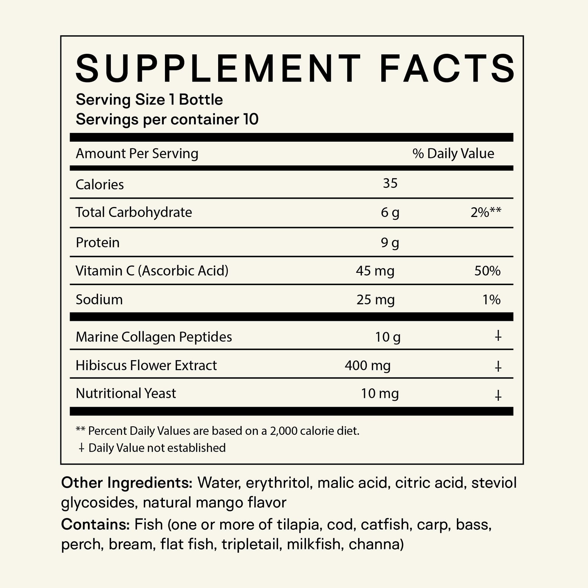 Happy Aging Marine Collagen Peptides Glow Shot 10,000mg - Liquid Collagen for Women with Liposomal Delivery - Promotes Skin Hydration, Elasticity & Radiance - Supports Hair & Nails, 10 Shots - Maple Wellness Supplements