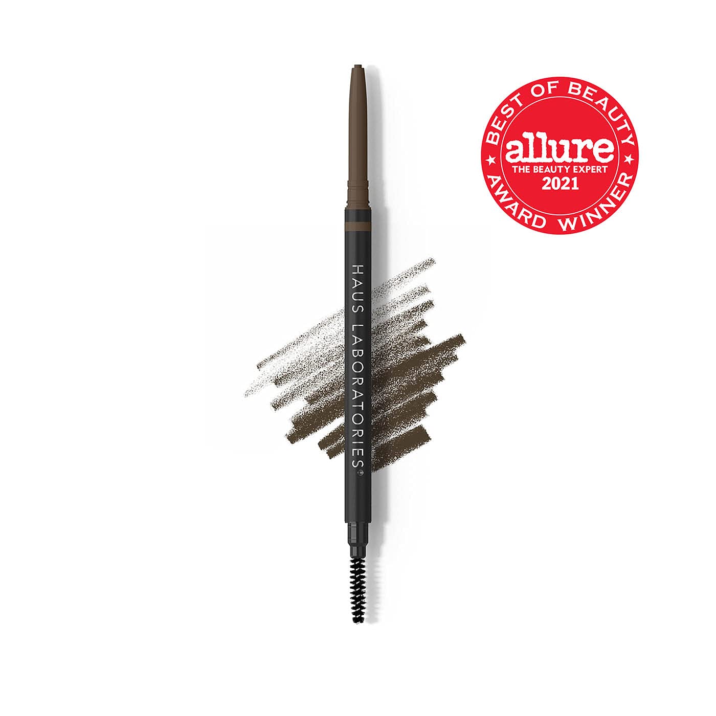 HAUS LABORATORIES by Lady Gaga: THE EDGE MICRO-TIP PRECISION BROW PENCIL, Medium Brown - Maple Wellness Supplements