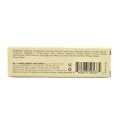 HAUS LABS BY LADY GAGA PhD Hybrid Hydrating Tinted Lip Oil Neutral Clear, Clean Vegan Lip Gloss Balm, Non-Sticky Shine, Moisturizing, 0.25 oz - Maple Wellness Supplements