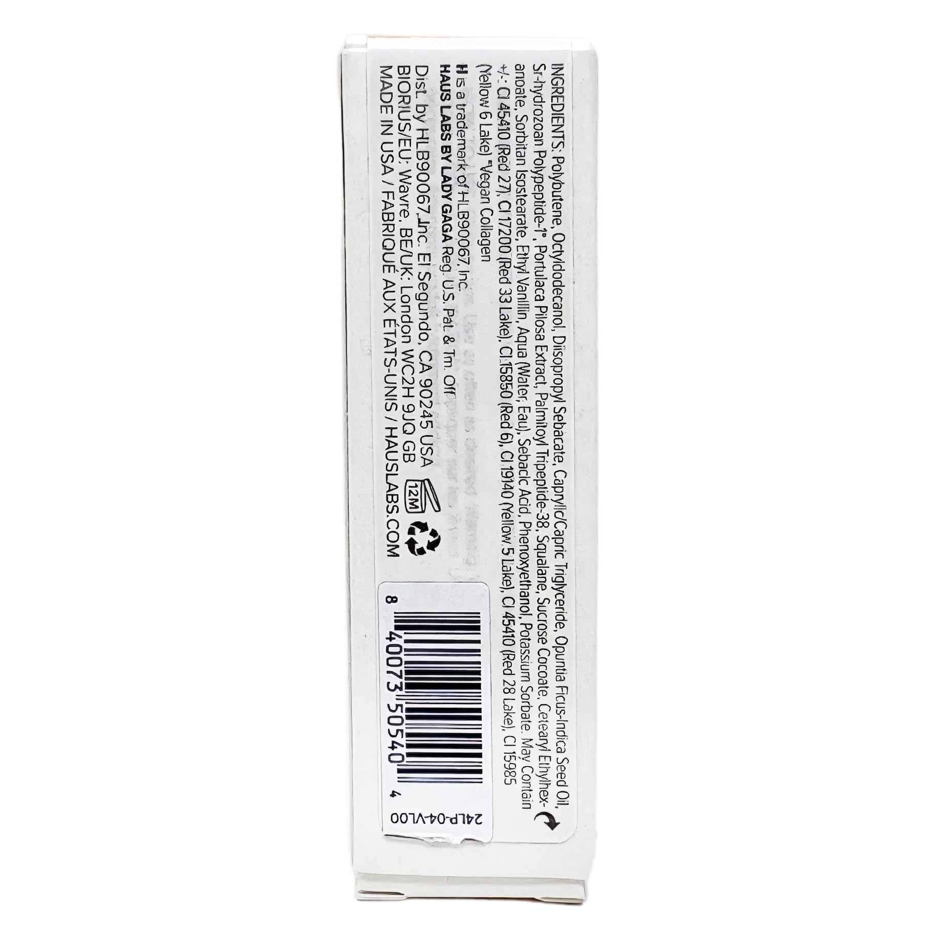 Haus Labs By Lady Gaga PhD Hybrid Hydrating Tinted Lip Oil - Secondary (sheer orange) 7 mL / 0.25 fl oz - Maple Wellness Supplements