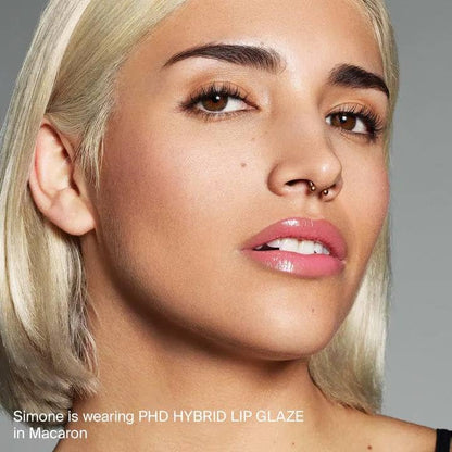 HAUS LABS BY LADY GAGA PHD HYBRID LIP GLAZE - Macaron (Cool Pink) + ENTEL Aloe vera Sheet Masque (BONUS) - Maple Wellness Supplements