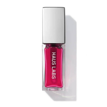 HAUS LABS BY LADY GAGA PhD Hybrid Lip Oil - Primary (Sheer Cherry) & ENTEL Aloe vera Sheet Masque (BONUS) - Maple Wellness Supplements