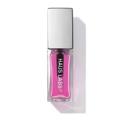 HAUS LABS BY LADY GAGA PhD Hybrid Lip Oil - Tint (Sheer Pink) & ENTEL Aloe vera Sheet Masque (BONUS) - Maple Wellness Supplements