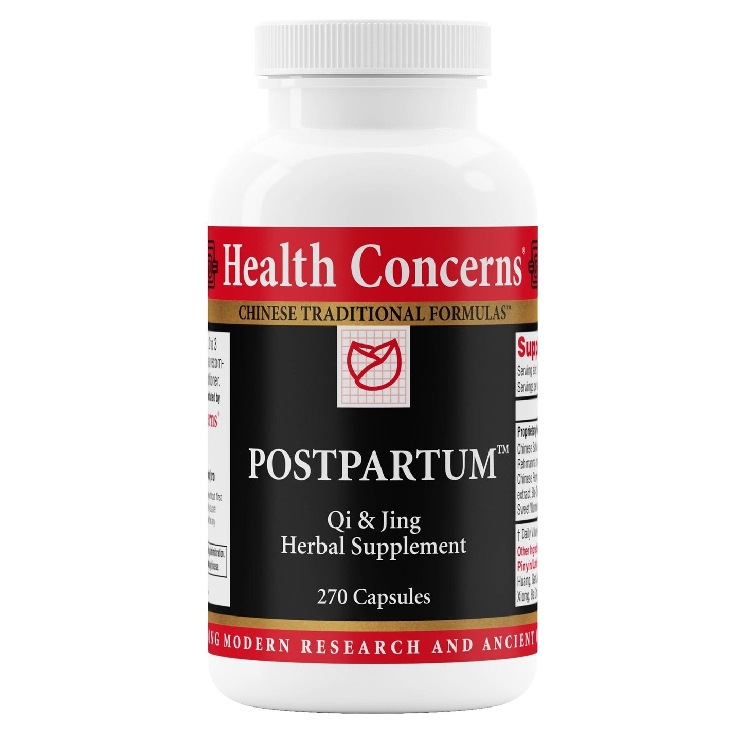Health Concerns Postpartum – Recovery Support & Women's Hormonal Balance – Uterine Cleansing – Chinese Herbal Supplement for After Childbirth, Miscarriage or Surgery – 270 Capsules - Maple Wellness Supplements