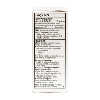 HealthA2Z® Acid Reducer | Omeprazole 20mg | Delayed - Release Tablets | 24 Hours | Treats Frequent Heartburn | Occuring 2 or More Days A Week (14 Counts) - Maple Wellness Supplements