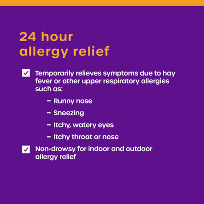 HealthCareAisle Allergy Relief - Fexofenadine Hydrochloride Tablets USP, 180 mg, 90 Tablets, Allergy Medication, Non-Drowsy 24-Hour Relief - Maple Wellness Supplements
