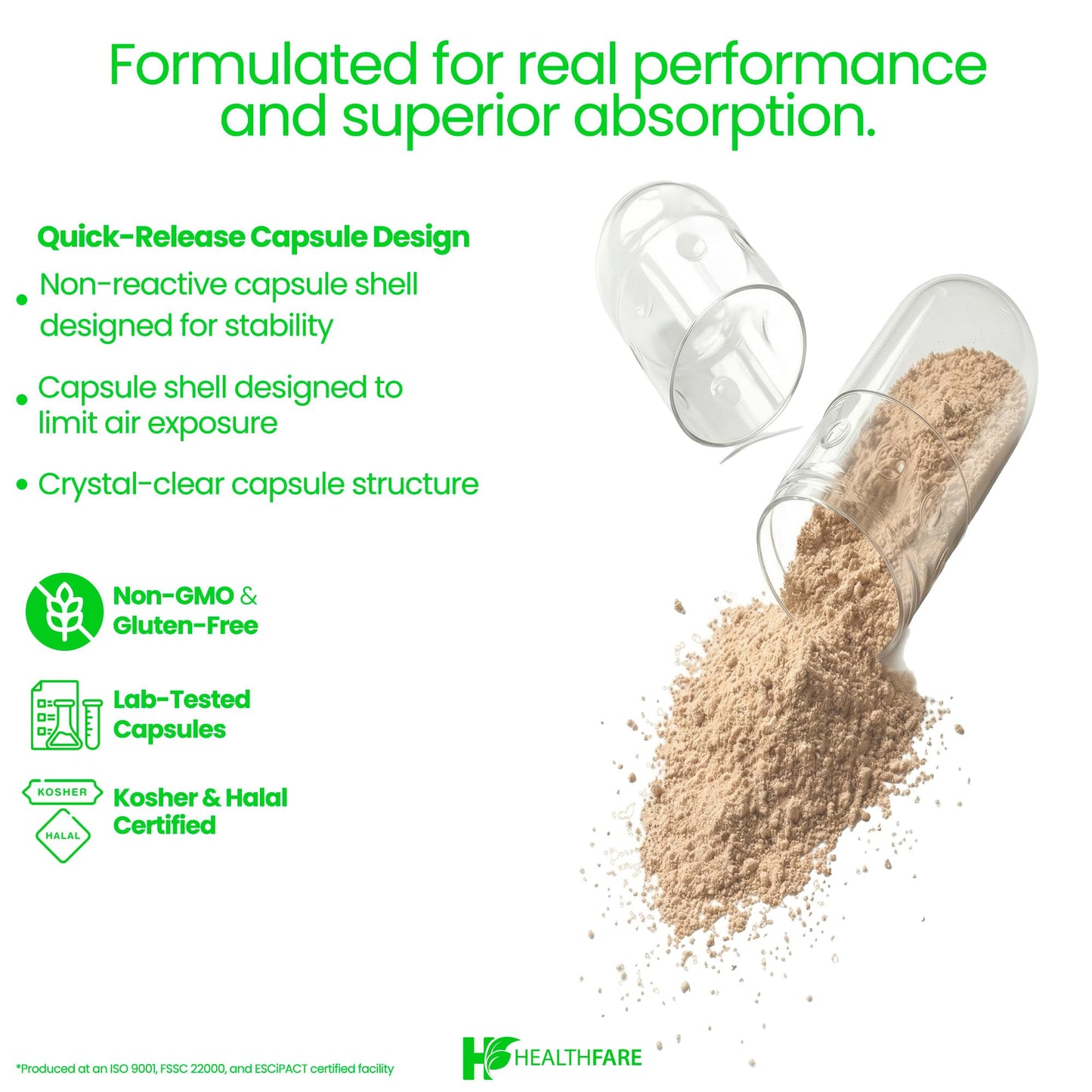 Healthfare Fenugreek Seed Extract 6000mg | 150 Vegan Capsules | Concentrated Herbal Supplement | Non-GMO, Gluten-Free | Made in USA - Maple Wellness Supplements
