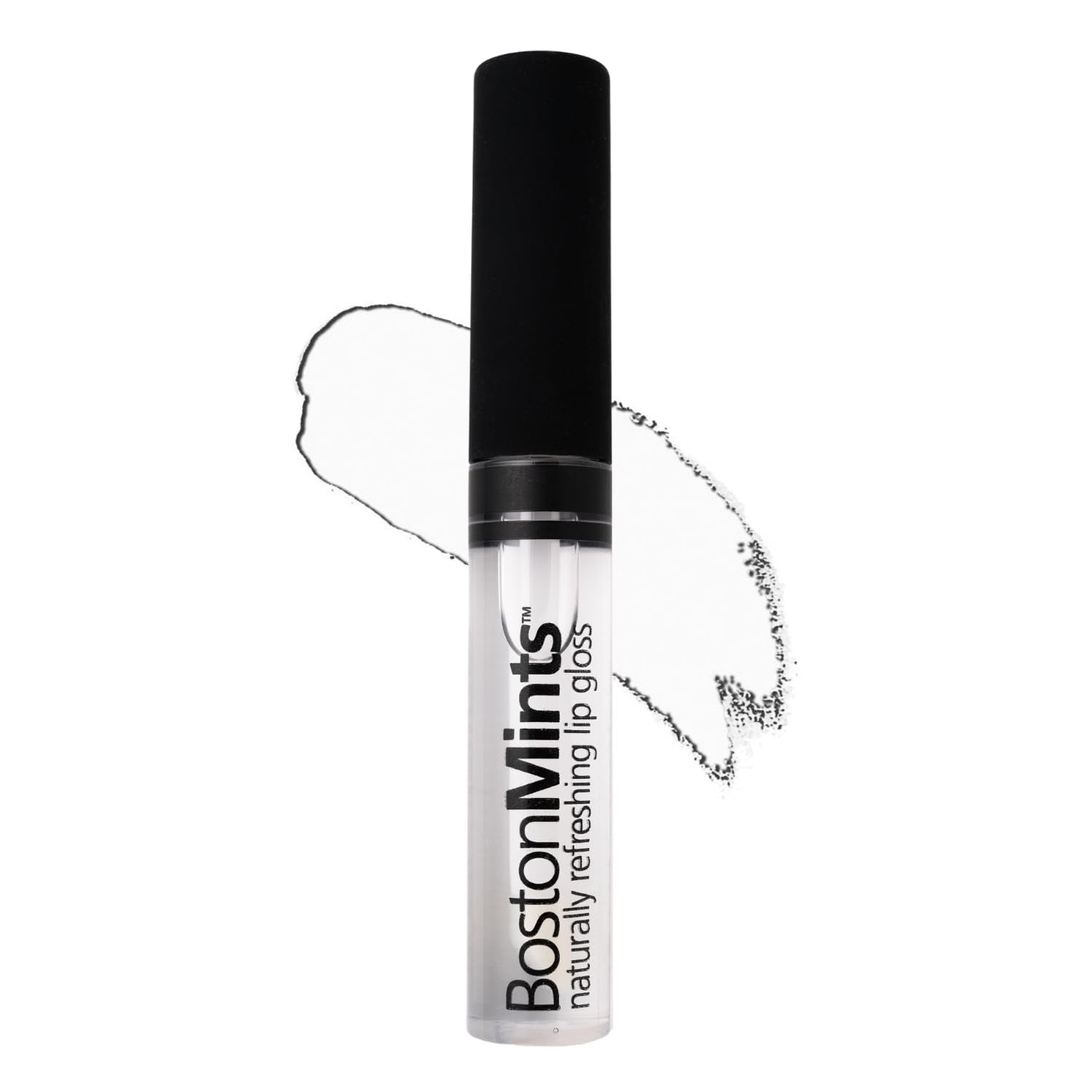 Healthy, Naturally Lip Plumping Clear LipGloss, Southie Pout (.25oz) - Vegan, Plant-Based ingredients. Cooling Mint Enhances Fullness, while Avocado Oil and Jojoba provides lasting Hydration. - Maple Wellness Supplements