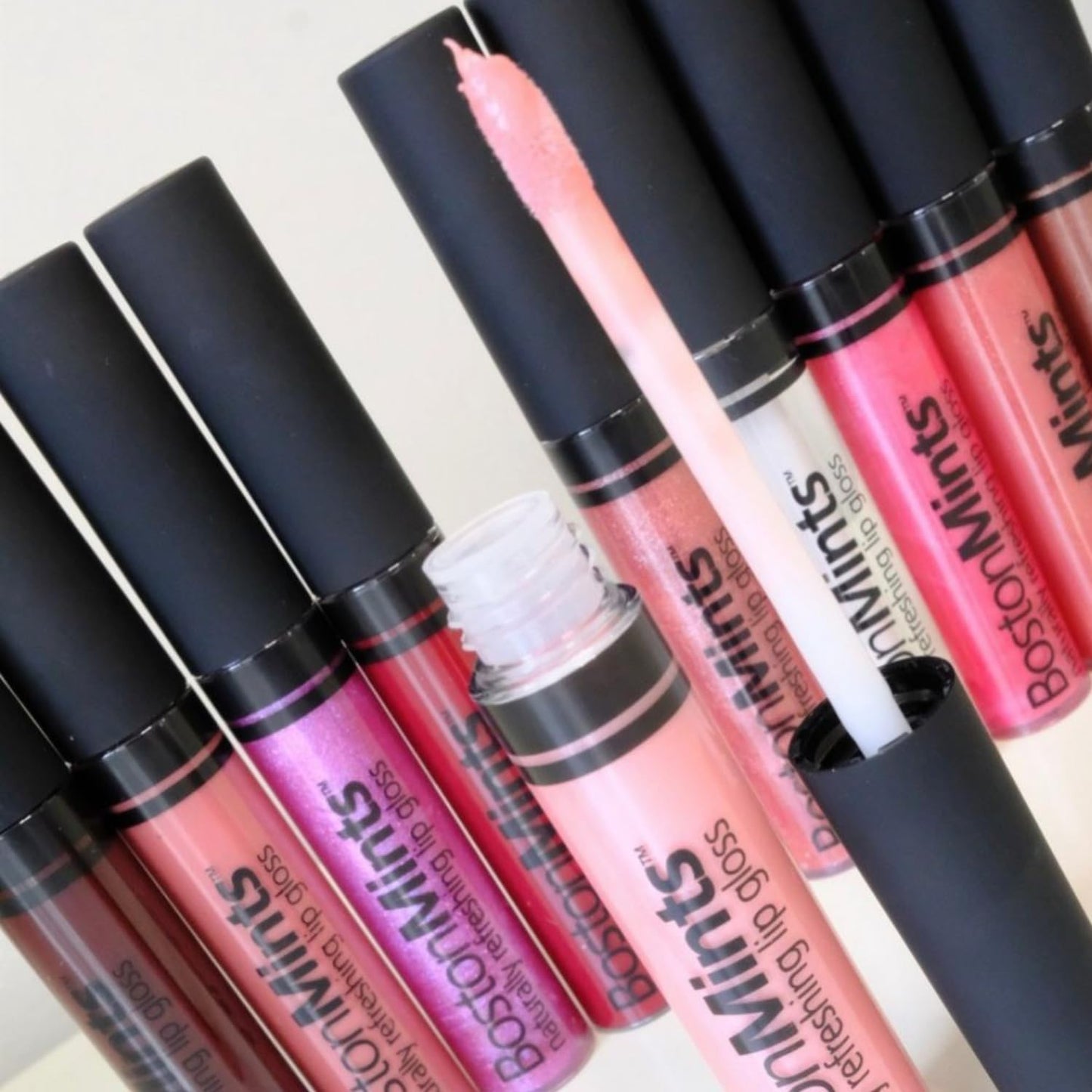 Healthy, Naturally Lip Plumping Clear LipGloss, Southie Pout (.25oz) - Vegan, Plant-Based ingredients. Cooling Mint Enhances Fullness, while Avocado Oil and Jojoba provides lasting Hydration. - Maple Wellness Supplements