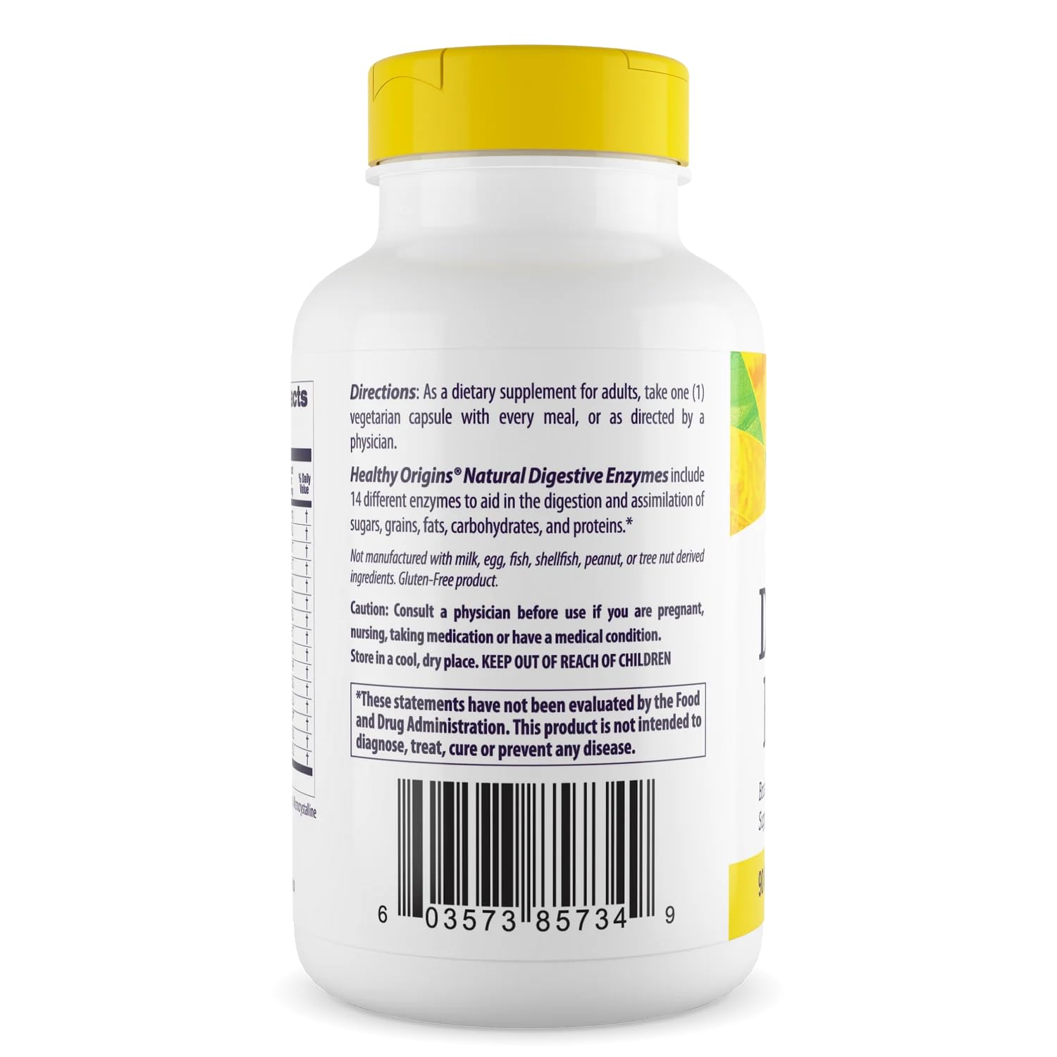 Healthy Origins Digestive Enzymes, 180 Veggie Capsules - Broad Spectrum, Multi-Enzyme Blend with Protease, Amylase & Lipase - Supports GI Comfort - Maple Wellness Supplements