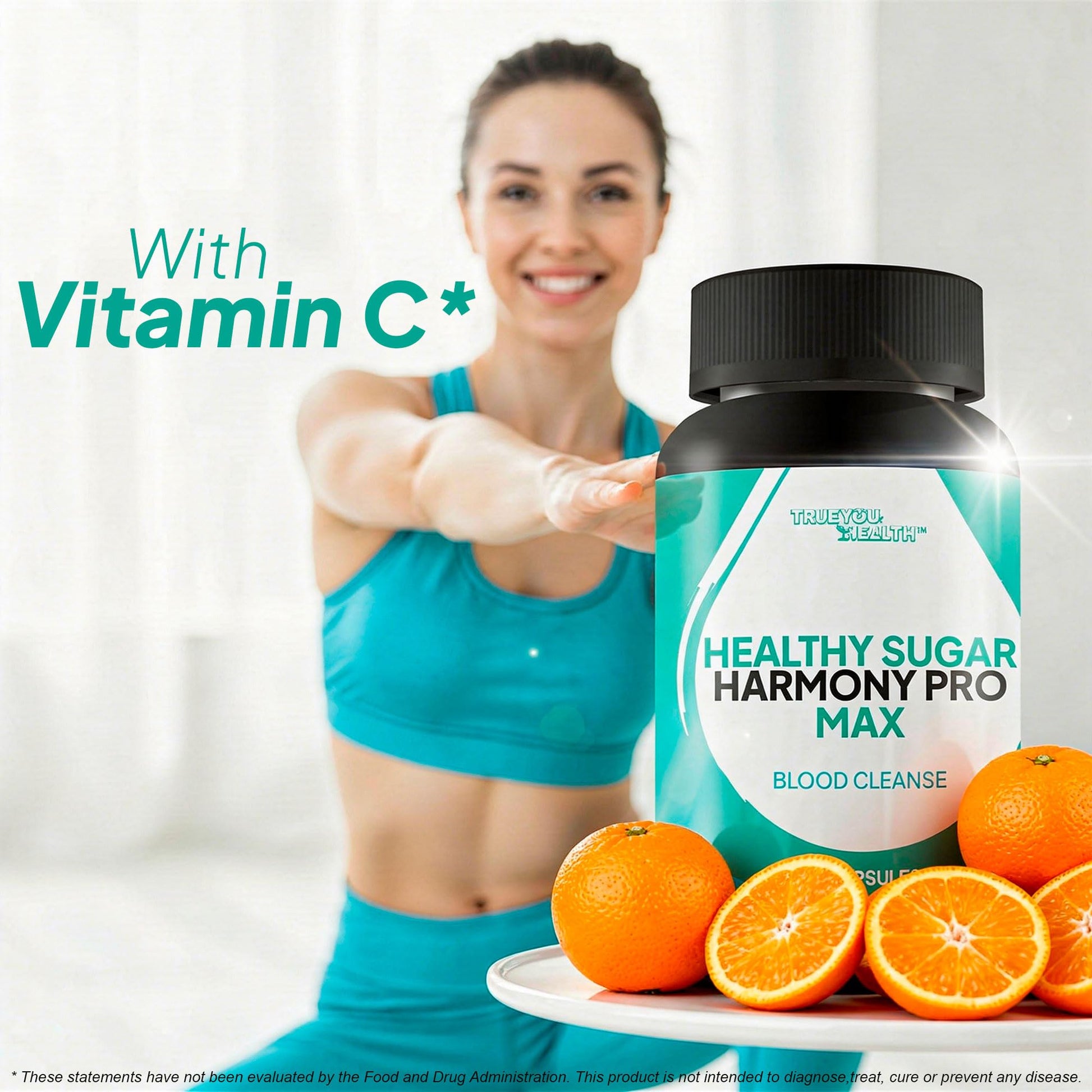 Healthy Sugar Harmony Pro Max - Our Best Blood Cleansing Formula - Support Healthy Sugar Balance & Immune Health with This Premium Blood Support Supplement - Bloodflow & Cardiovascular Support - Maple Wellness Supplements