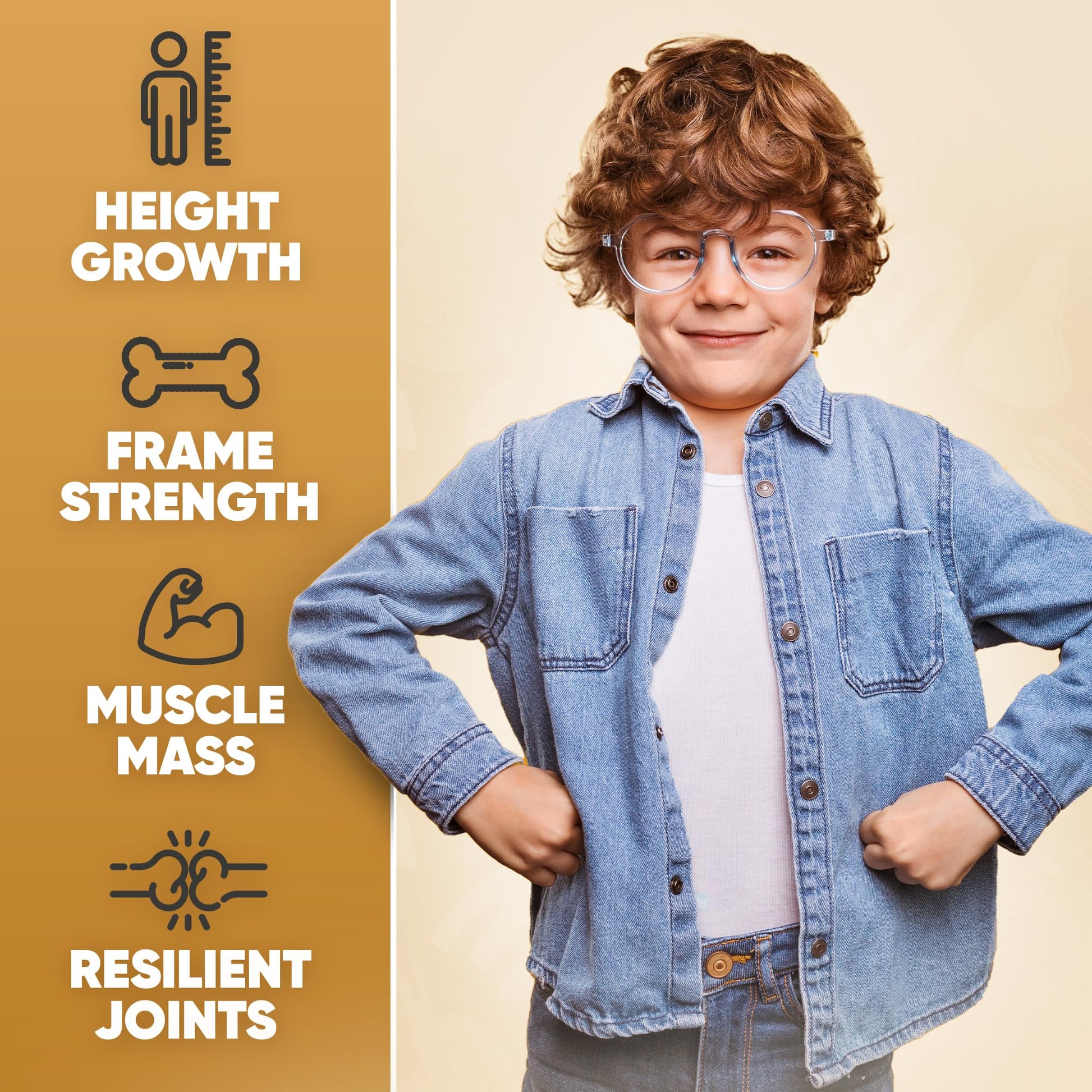 Height Growth Increase Vitamin Gummies, Calcium 100mg, Magnesium Glycinate 30mg, Zinc, Ashwagandha, Vitamin K2 D3 25mg Grow Tall Maximizer Supplement, Multivitamin for Kids, Teens Boy & Girl, Adults - Maple Wellness Supplements
