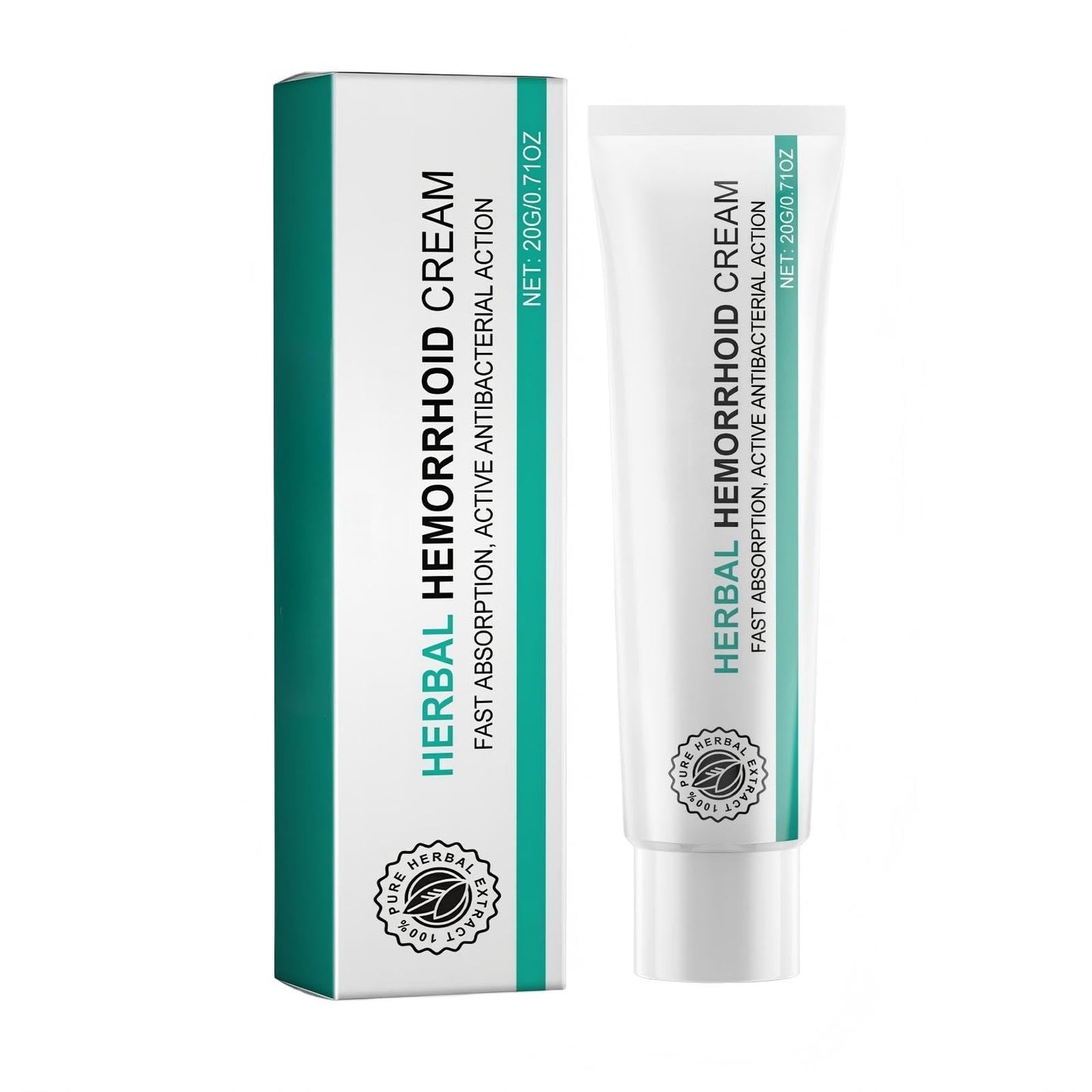 Hemorrhoid Cream, Herbal Hemorrhoid Ointment, Natural Itching & Burning Relief Hemorrhoidal Cream, External Discomfort Support for Men Women 20g - Maple Wellness Supplements