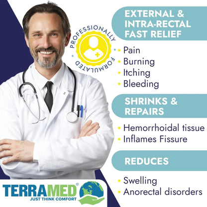 Hemorrhoid Treatment | Hemorrhoid Ointment | Hemorrhoid & Fissure Ointment | 7 Pre-Filled Applicators | Fast & Effective Relief | Reduces Swelling, Itching & Discomfort | Advanced Formula - Maple Wellness Supplements