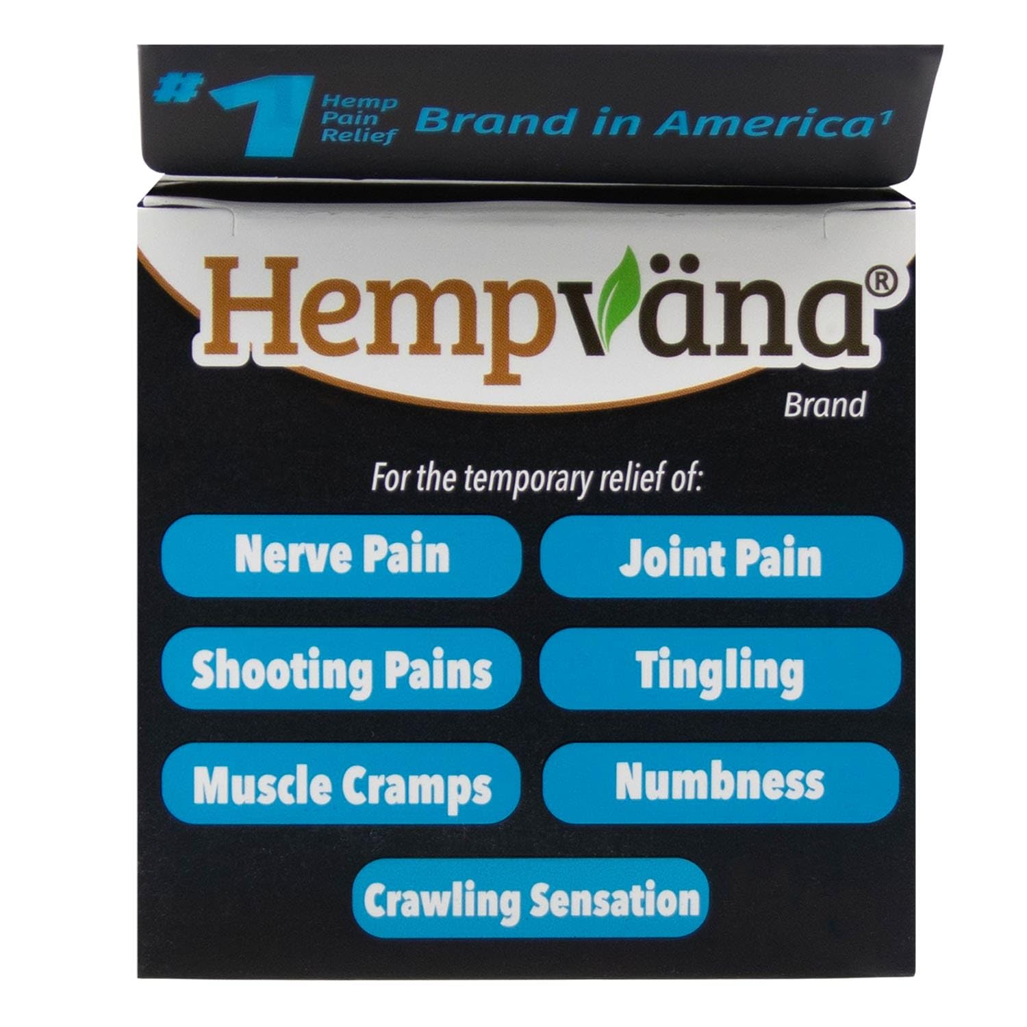 Hempvana Platinum Ultra-Strength Nerve Relief Cream w/100% Pure Hemp Seed Oil, AS-SEEN-ON-TV, Relieves Nerve Pain, Shooting Pain, Tingling, Muscle Cramps, Joint Pain, Tingling, Crawling Sensations - Maple Wellness Supplements