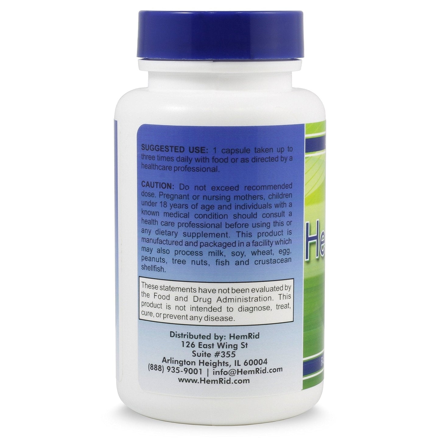 HemRid Best Hemorrhoid Supplement, Reduce Itching, Irritation, Bleeding, Burning in 2-5 Days, Clinically Tested Ingredients Provide Fast Relief in 120 Days - Maple Wellness Supplements