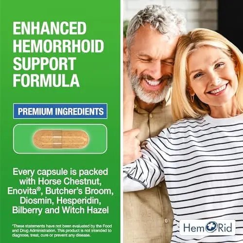 HemRid Complete Hemorrhoid Support System – Max Formula, Lidocaine Cream & Fiber Gummies for Immediate Relief & Long-Term Comfort - Maple Wellness Supplements
