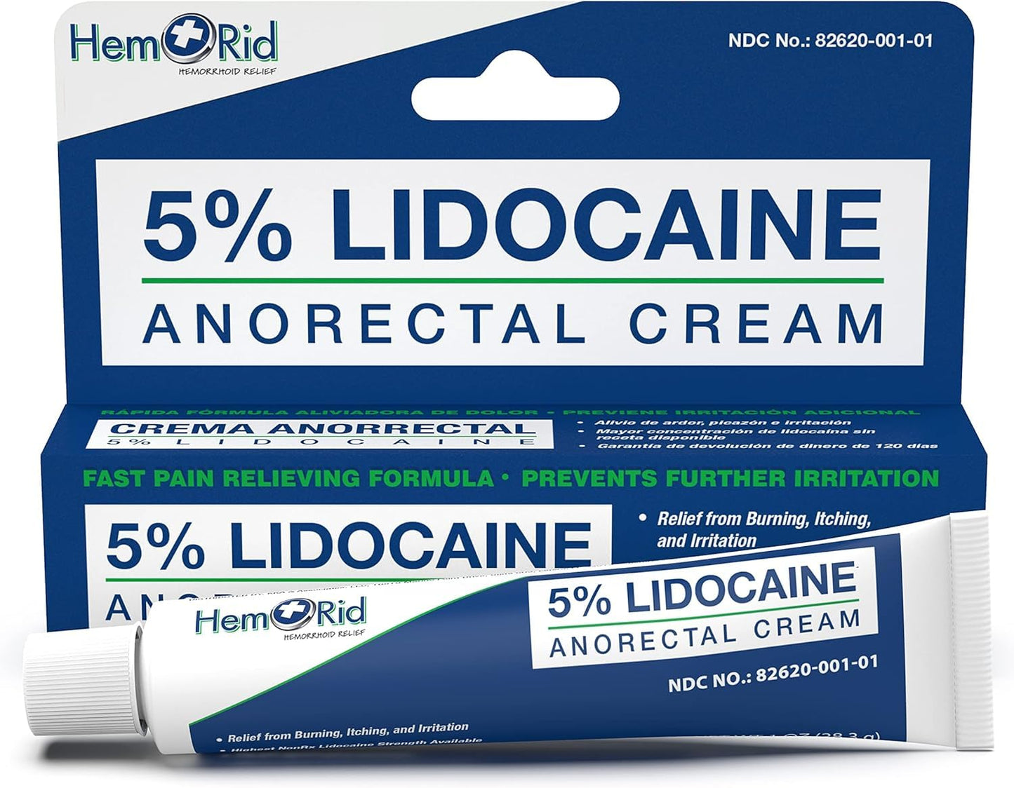 HemRid Max and Maximum Strength Lidocaine Cream - Hemorrhoid Relief Bundle for Fast Internal & External Support - Hemorrhoid Pills & Hemorrhoidal Lidocaine Cream for Rapid Comfort & Soothing Care - Maple Wellness Supplements