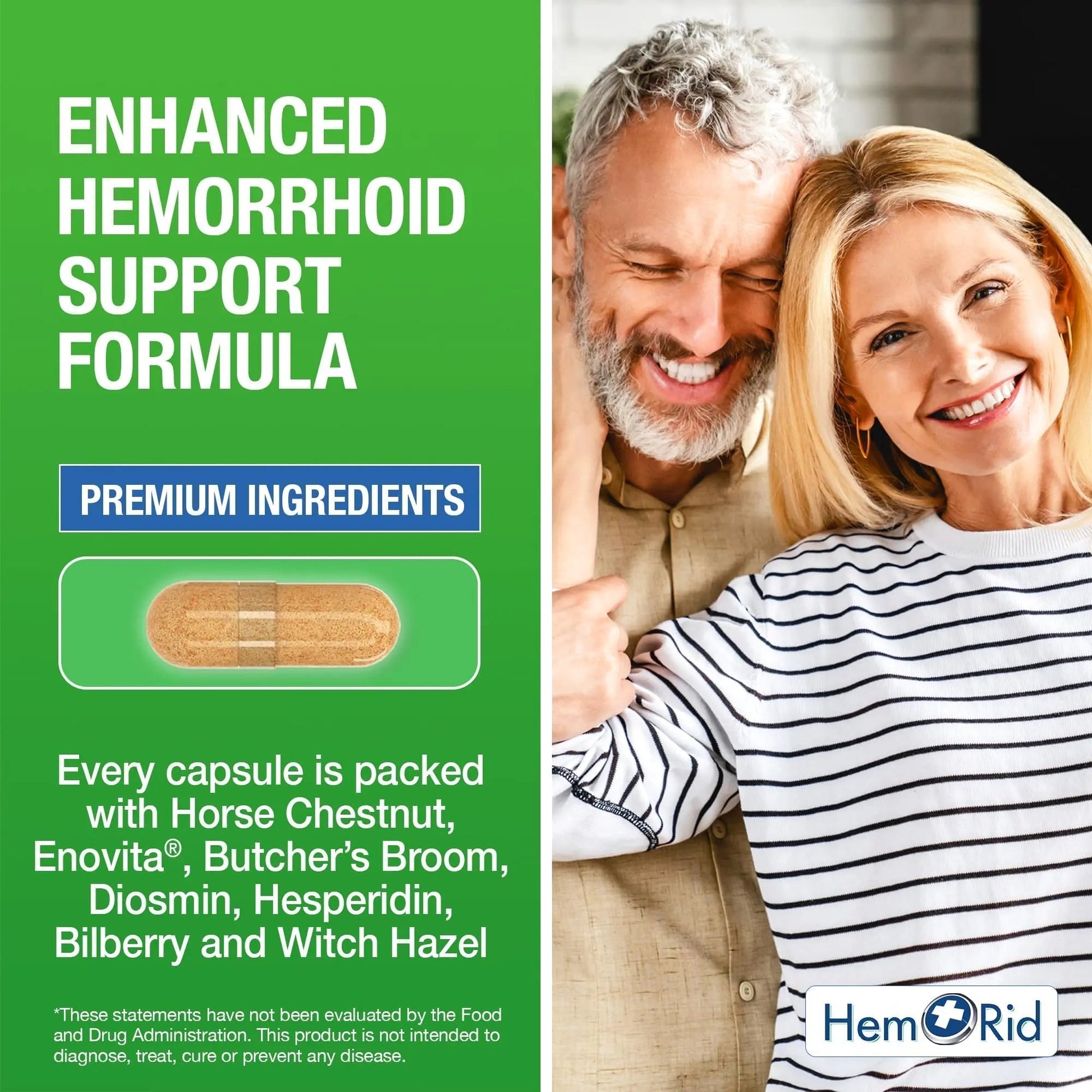 HemRid Max - Fast Hemorrhoid Relief. Get The Hemorrhoid Pills That Actually Work. Works in Just 2-5 Days. - Maple Wellness Supplements