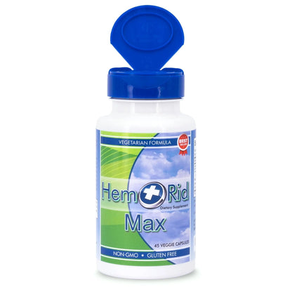 HemRid Max - Fast Hemorrhoid Relief. Get The Hemorrhoid Pills That Actually Work. Works in Just 2-5 Days. - Maple Wellness Supplements