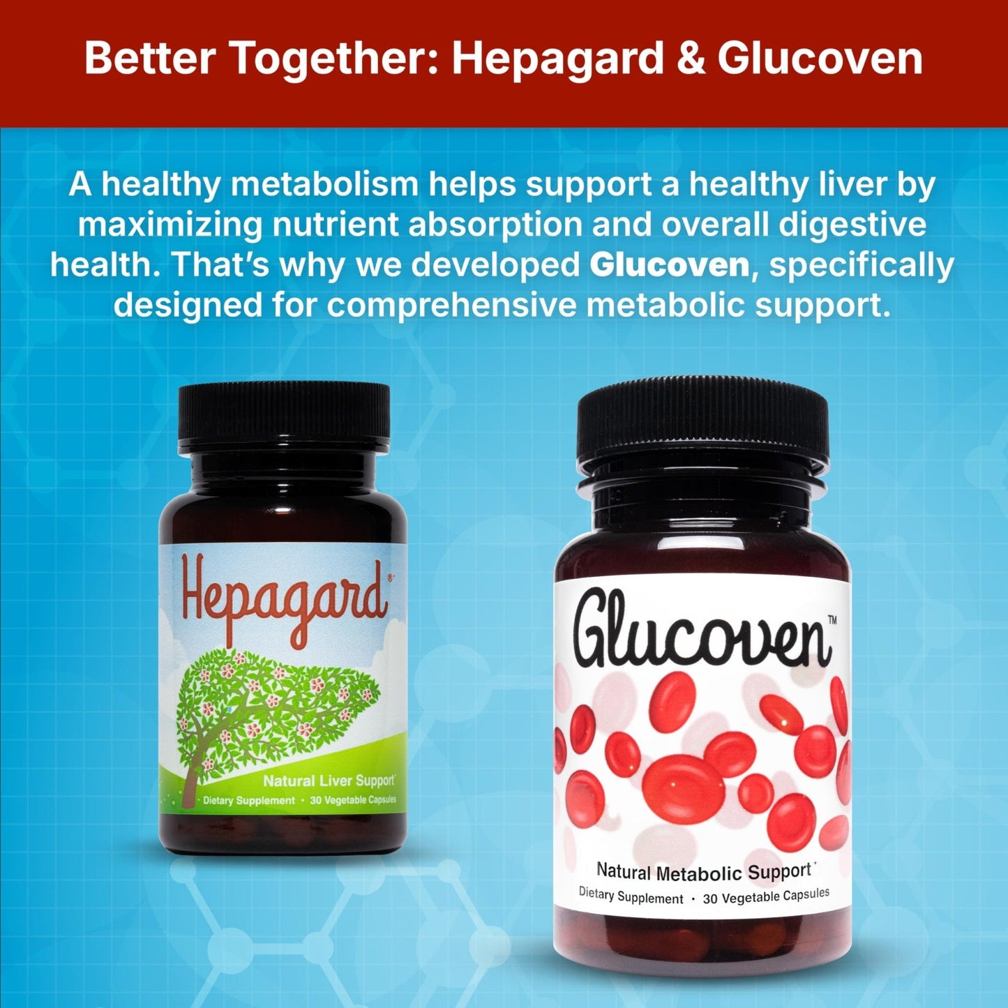 Hepagard - Natural Liver Support Supplement with N-Acetyl Cysteine (NAC) - Non-GMO, Vegan, Gluten-Free - Maple Wellness Supplements