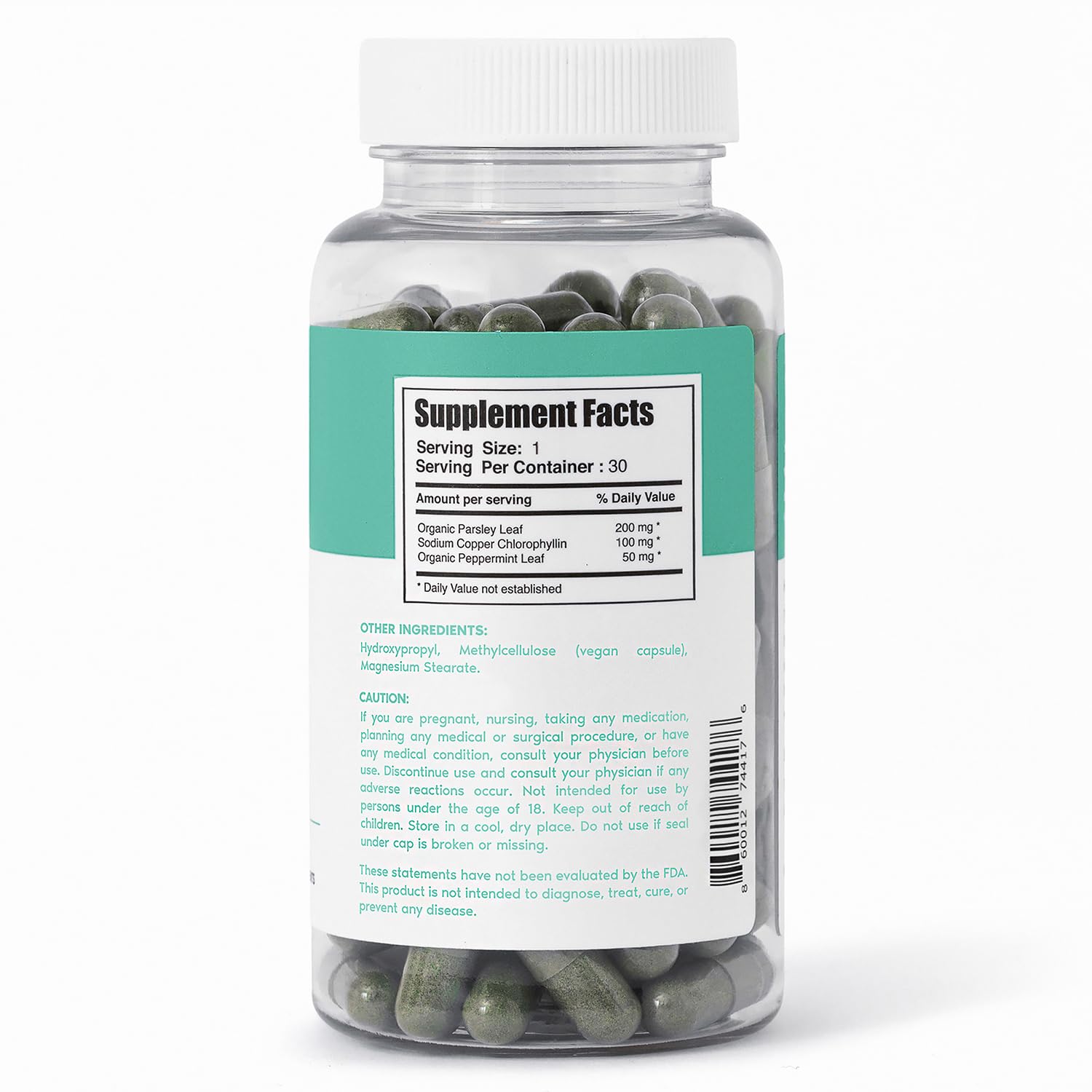 Her Fantasy Box | Body Magic | Chlorophyll Capsules - 30 Vegan Capsules for Detox, Digestion, Gut Health, Skin Support - Maple Wellness Supplements