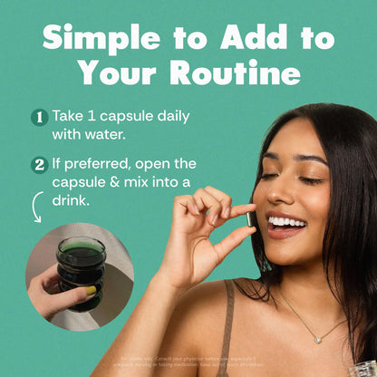 Her Fantasy Box | Body Magic | Chlorophyll Capsules - 30 Vegan Capsules for Detox, Digestion, Gut Health, Skin Support - Maple Wellness Supplements