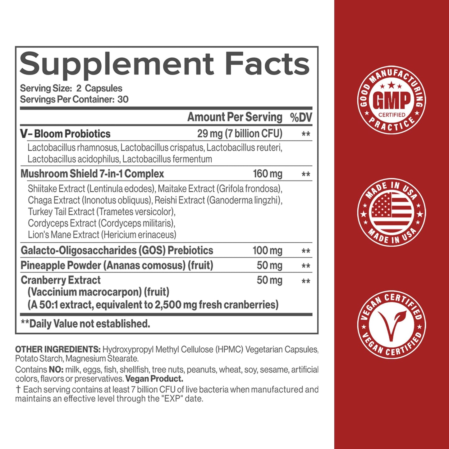 HerAure Vaginal Probiotics for Women - pH Balance, Healthy Vaginal Odor, Vaginal Flora, Yeast Balance, Women Probiotics and Prebiotics, Immune Support - Maple Wellness Supplements