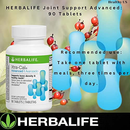 Herbalife Xtra-Cal Advanced: Tablets with Vitamin D and Minerals, Rich in Calcium - Maple Wellness Supplements