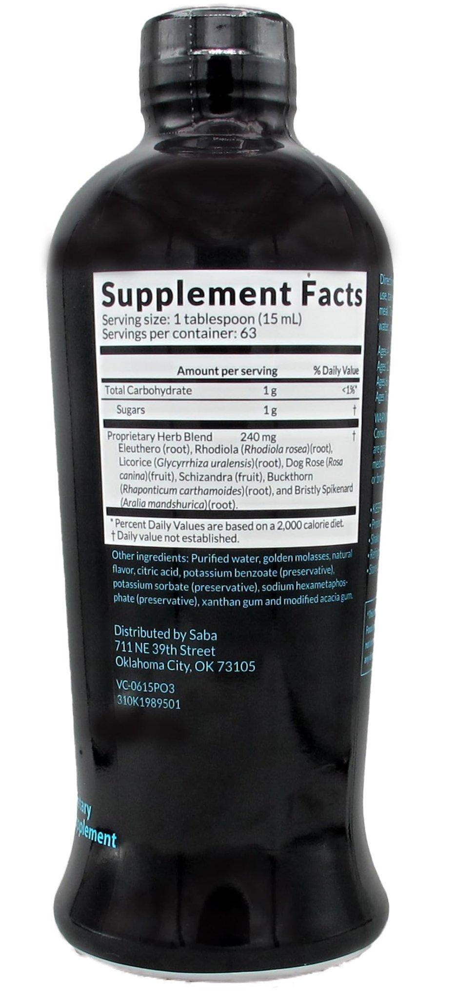 HerbFuse Ashwagandha Liquid Shots – Stress Relief Supplement for Calm Mood & Energy Support – Adaptogen Formula with Rhodiola, Reishi & Ginseng – Fast Absorption – 30 Servings – Saba Prime One - Maple Wellness Supplements