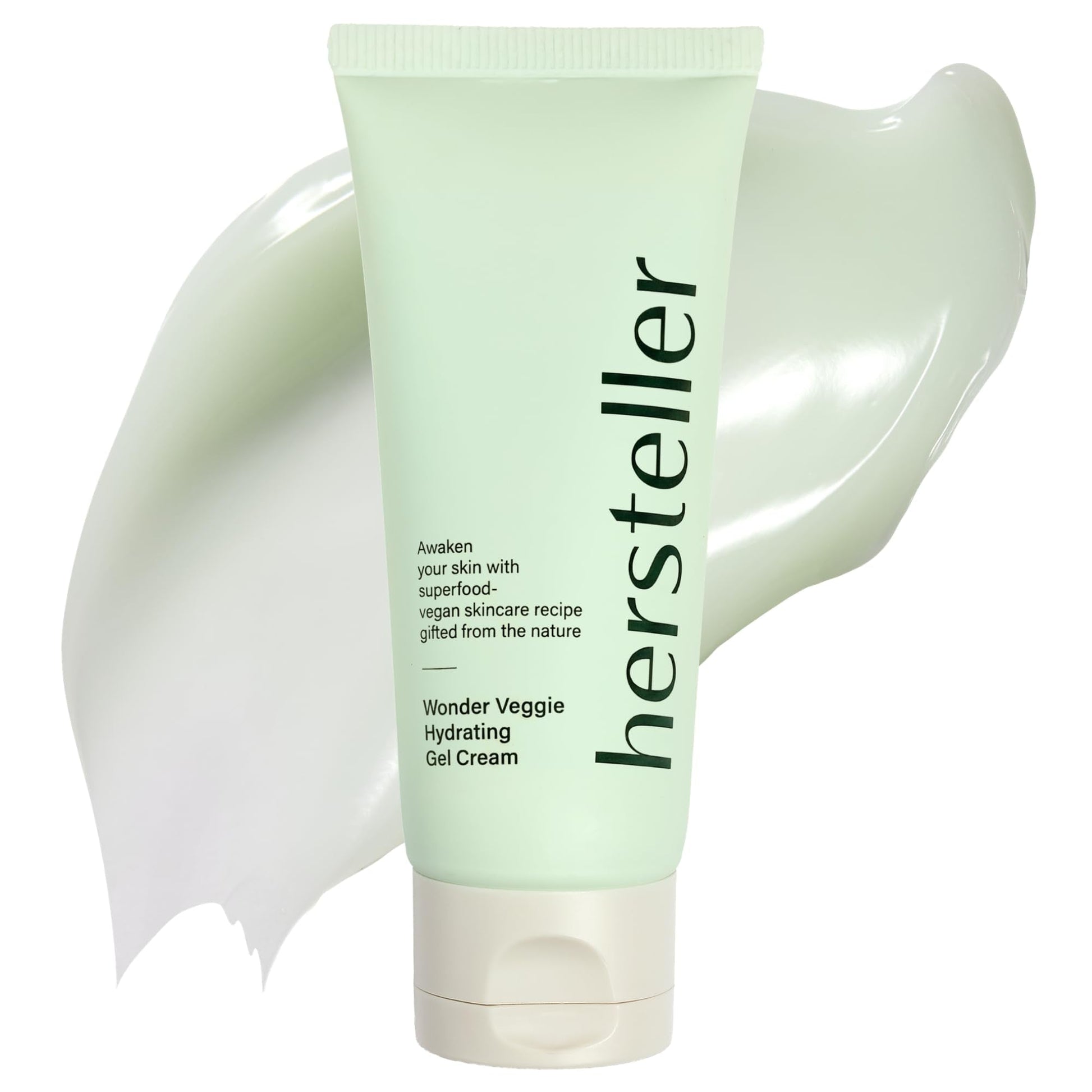 Hersteller Wonder Veggie Hydrating Gel Cream, Vegan K-Beauty Face Moisturizer with 72% Kale Extract, Lightweight Non-Sticky 24H Hydration for Sensitive Skin, Value Size, 2.7 fl oz / 80ml - Maple Wellness Supplements