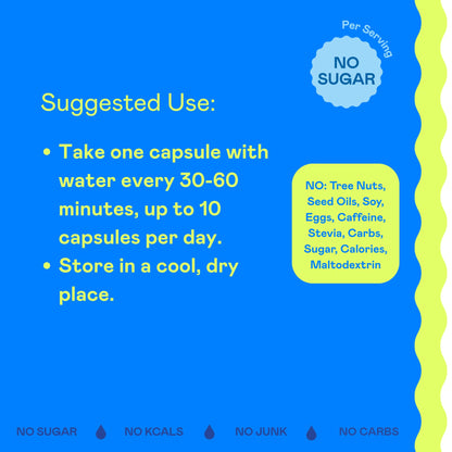 Hi-Lyte Unflavored Electrolyte Capsules - Hydration Support Supplement Tablets - Sodium, Potassium, Magnesium - 100 Servings - Maple Wellness Supplements