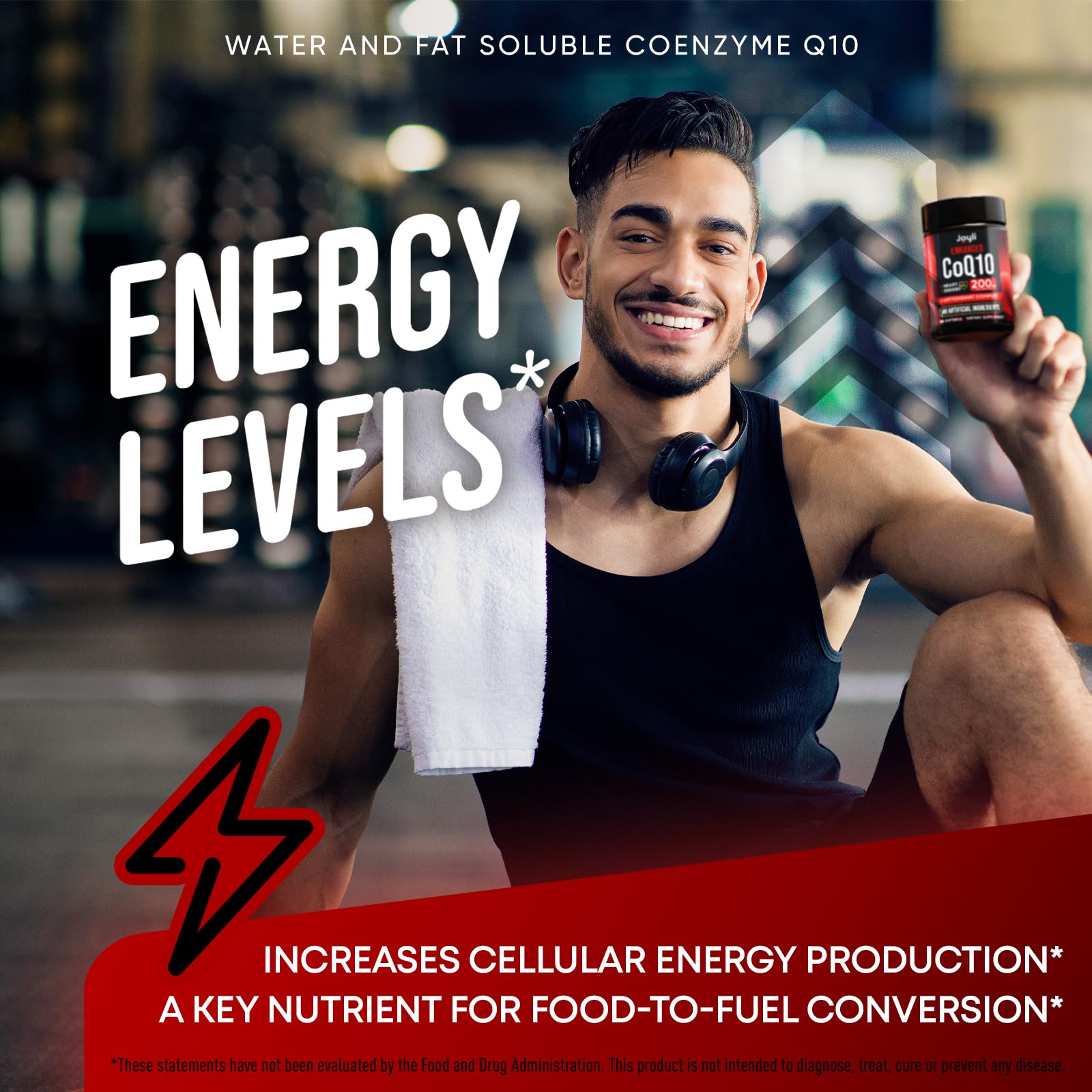 High Absorption CoQ10 200MG - Co Q10, 200mg Softgels for Heart Health & Energy Production - Enhanced Co Q 10 Supplement with Antioxidants and Flaxseed Oil - CoQ10 200 mg Per Serving - Maple Wellness Supplements