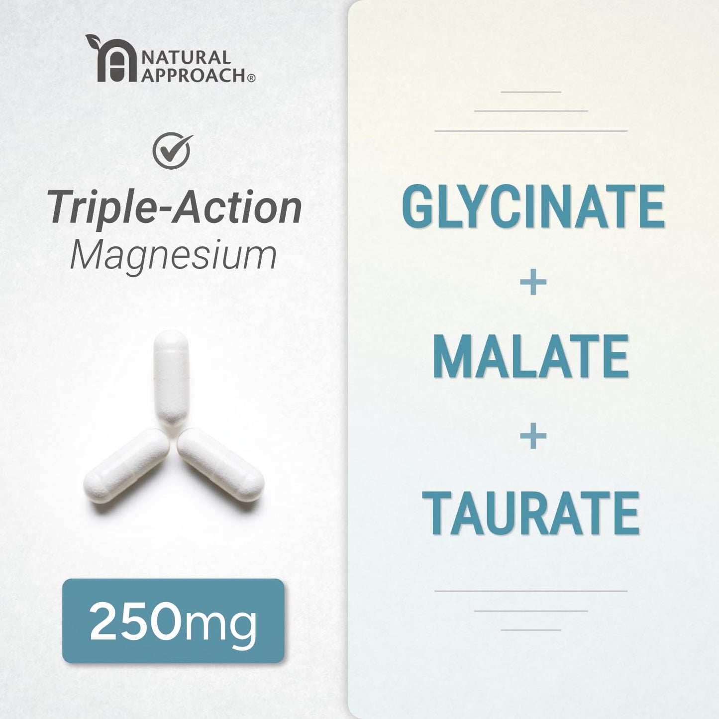 High Absorption Magnesium Complex with Glycinate, Malate & Taurate - Premium Magnesium Supplement for Sleep, Relaxation, Leg Cramps & Stress Relief - 100% Chelated & Easy On The Gut - 90 Capsules - Maple Wellness Supplements