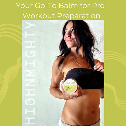 Highnmighty Maximum Strength Lemon Pepper Hemp Balm Salve | Daytime Relief, Relaxing, Natural, Fast-Acting Topical Cream for Muscle Joint Back Knee Shoulder Neck Elbow Hand Foot Relief, 60ml (2oz) - Maple Wellness Supplements