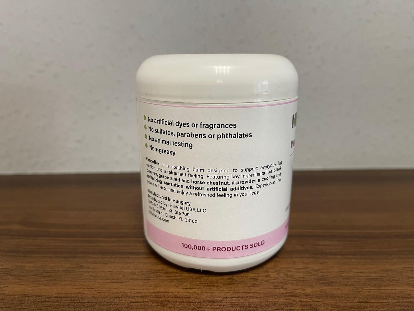Hill Vital Natural Solutions HillVital Herbal Leg Care Balm with Horse Chestnut – Lightweight Botanical Cream for Daily Skin Care & Massage, Non-Greasy Formula for Legs & Body, 250 ml - Maple Wellness Supplements