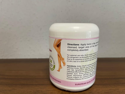 Hill Vital Natural Solutions HillVital Herbal Leg Care Balm with Horse Chestnut – Lightweight Botanical Cream for Daily Skin Care & Massage, Non-Greasy Formula for Legs & Body, 250 ml - Maple Wellness Supplements