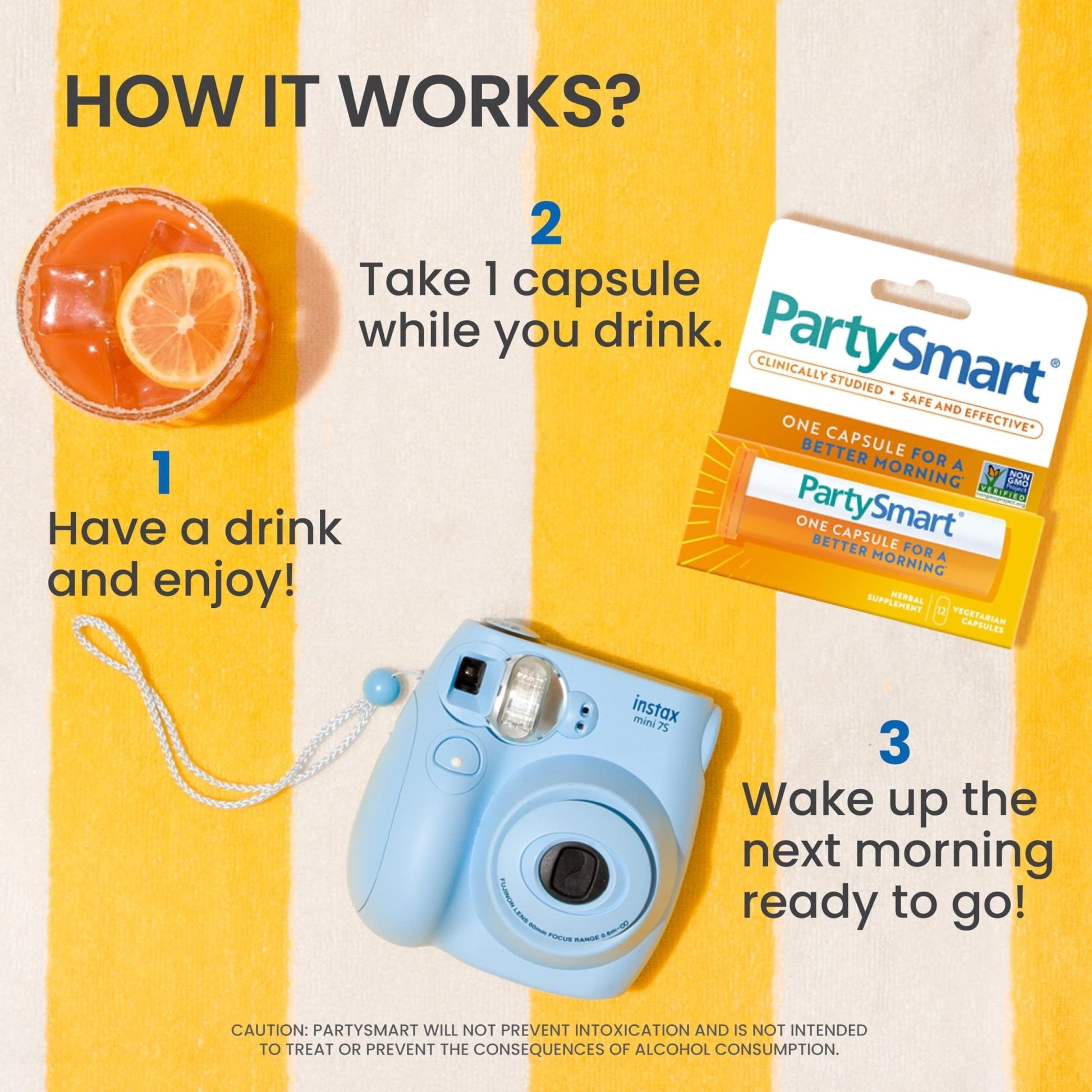 Himalaya PartySmart, 12 Capsule Tube - Alcohol Breakdown Liver Support for a Better Morning After Drinking - Plant Based, Vegan, Non-GMO - Maple Wellness Supplements