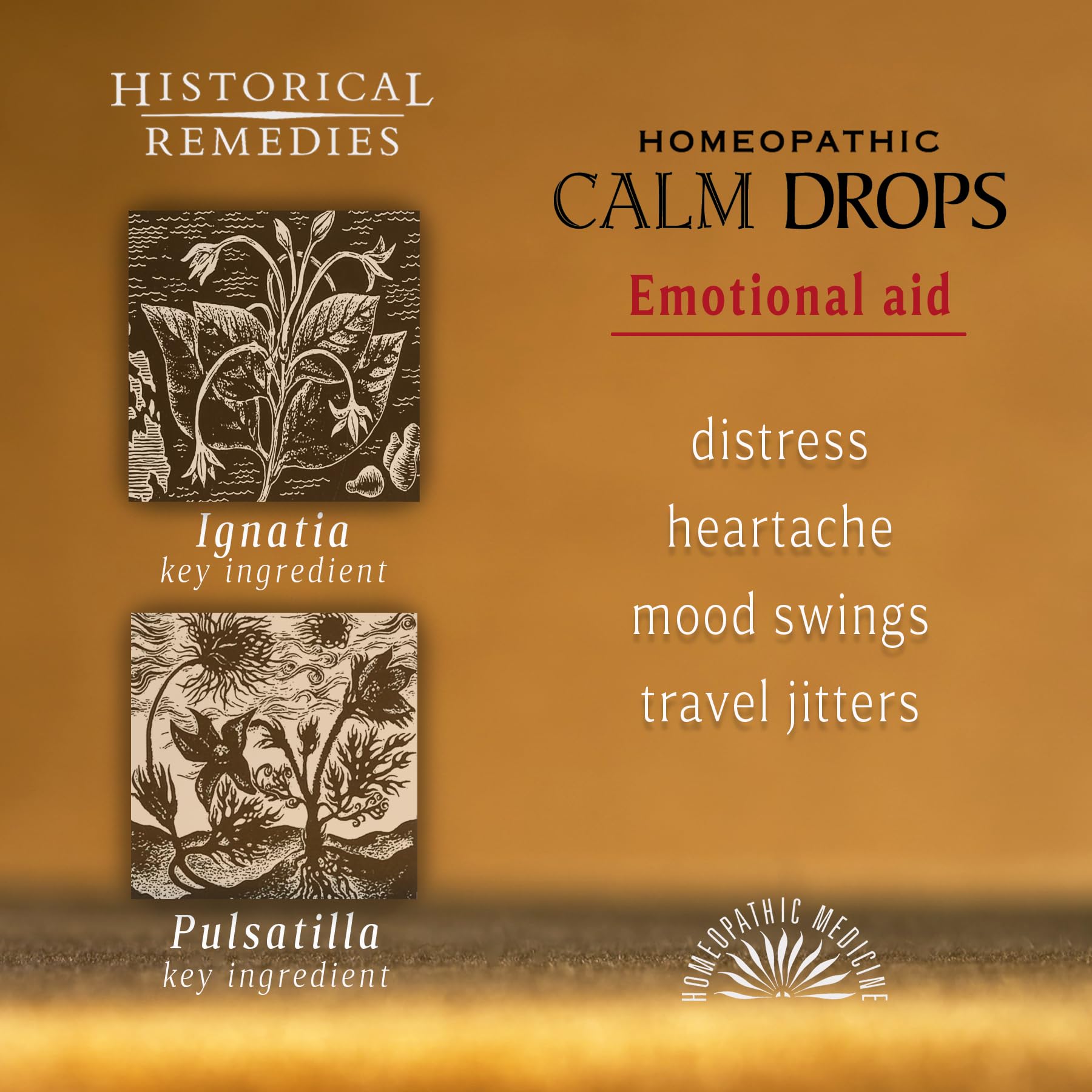 Historical Remedies Calm Drops Homeopathic Lozenges (6 Pack)| Natural Care for Emotional Relief, Vegan & Gluten-Free Organic Vanilla Flavor Drops to Promote Relaxation and a Sense of Calm - Maple Wellness Supplements