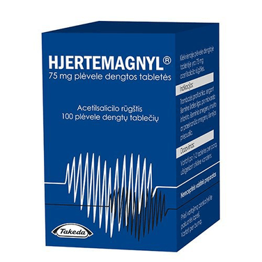 Hjertemagnyl 75 mg/ 100 coated tablets - Maple Wellness Supplements