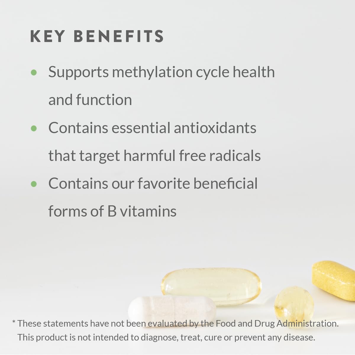 Holistic Health All in ONE Multi Vitamin and Mineral for Antioxidant Boost, Multi Minerals Supplement for Supporting Methylation - Maple Wellness Supplements